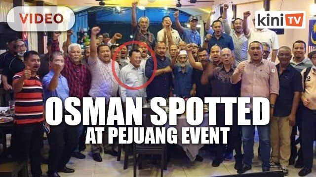 Osman Sapian seen saying Hidup Pejuang in latest video