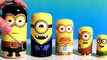 Minions Stacking Cups Nesting Toys Surprise Pirate Minion, Vampire Minion Disney Toys Review Channel