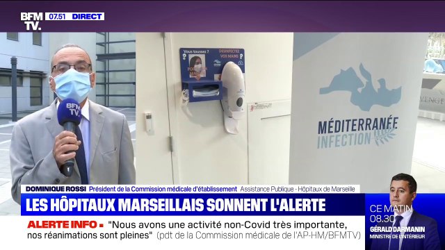 Entre 65 et 67 lits de réanimation sont occupés sur les 70 consacrés aux malades du Covid-19 dans les Bouches-du-Rhône