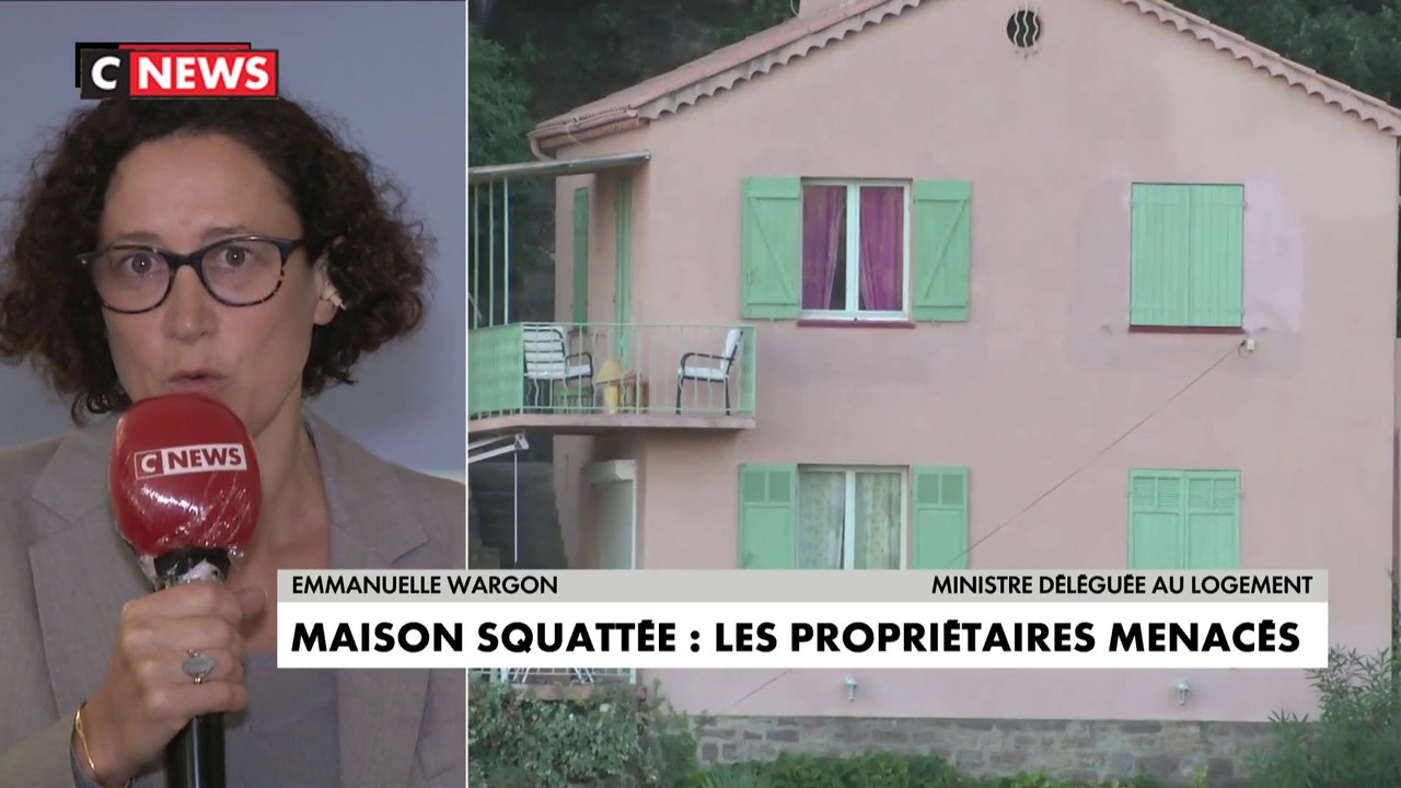 Maison squattée : « Il faut que ces retraités puissent rentrer chez eux (…) cette procédure judiciaire peut aller vite », estime Emmanuelle Wargon, ministre déléguée au logement #LaMatinale