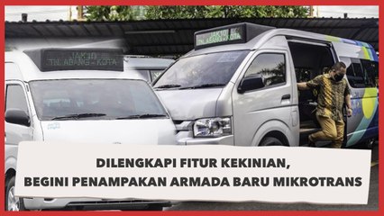 Dilengkapi Fitur Kekinian, Begini Penampakan Armada Baru Mikrotrans