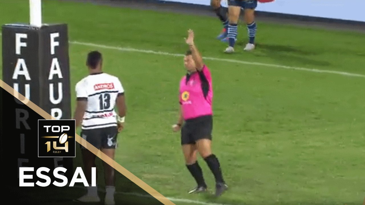 TOP 14 - Essai de PENALITE (AB) – Brive - Bayonne - J1 - Saison 2020/2021
