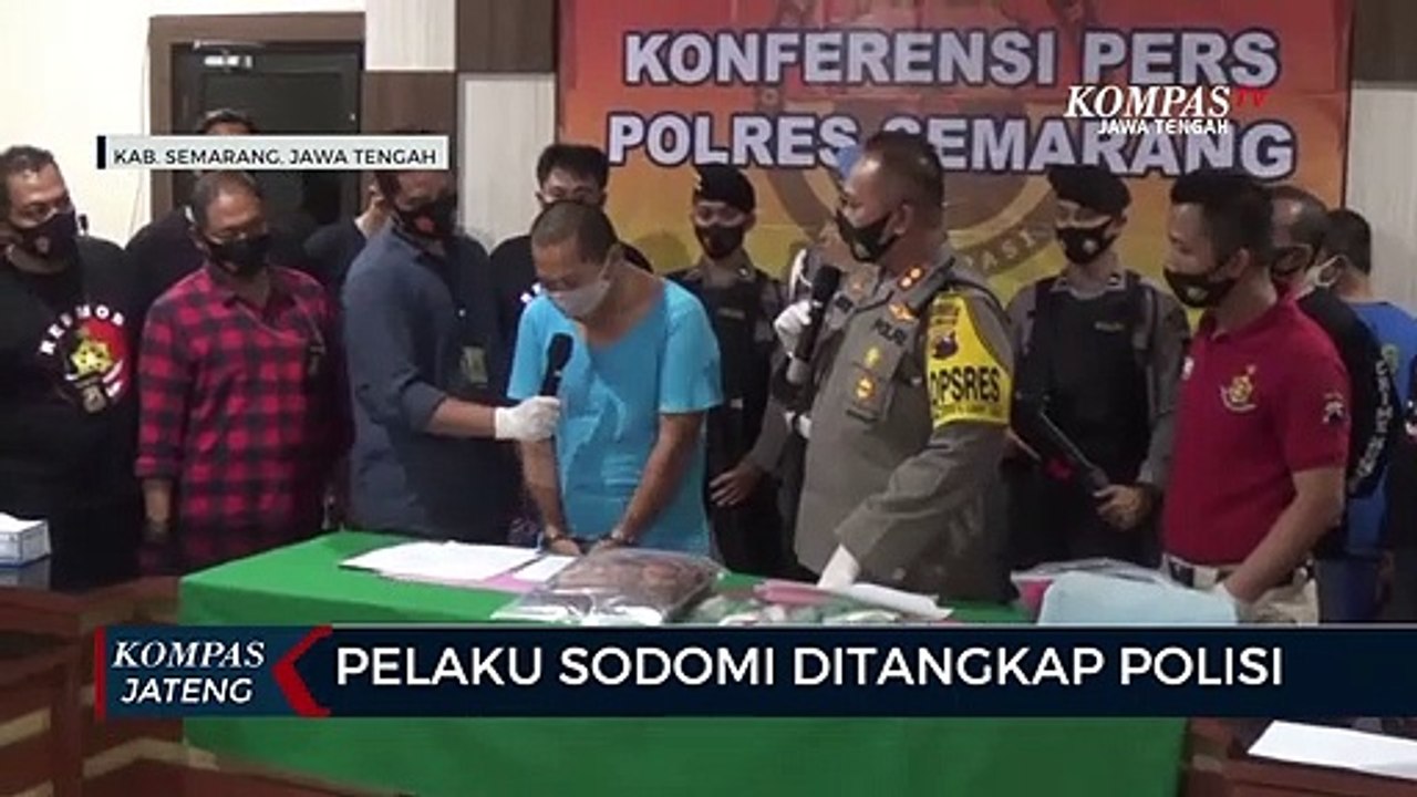 Pelaku Sodomi Ditangkap Polisi