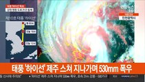 [뉴스큐브] 태풍 '하이선' 영향…산사태·침수 피해 속출