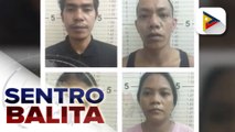 #SentroBalita | Higit P1-M halaga ng umano'y shabu, nasabat sa Maynila; apat na drug suspects, arestado