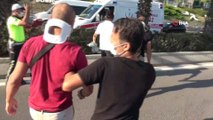 Samsun'da dolmuş ile otomobil çarpıştı: 12 yaralı