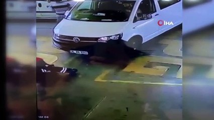 İstanbul’da korkutan görünmez kaza kamerada