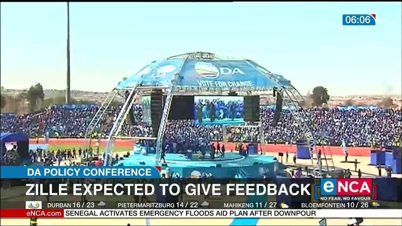 Zille expected to give feedback