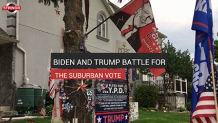 Biden & Trump Battle For The Suburban Vote