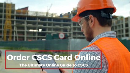 Order CSCS Card Online