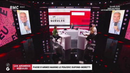 Le monde de Macron: Passe d'armes Marine Le Pen/ Eric Dupond-Moretti - 07/09