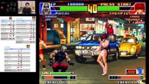 (ARC) King of Fighters '98 - Just Chillin - Omega Rugal Revenge Match - Wimping out Level 4