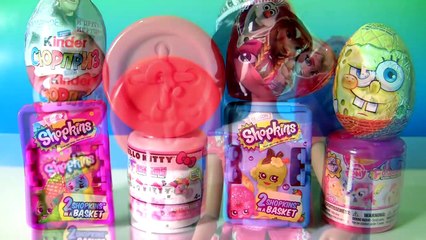 Download Video: SURPRISE TOYS Kinder Frozen My Little Pony Hello Kitty Shopkins Lalaloopsy