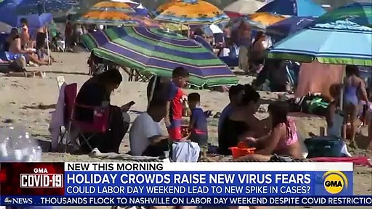 Labor Day fears of COVID-19 resurge