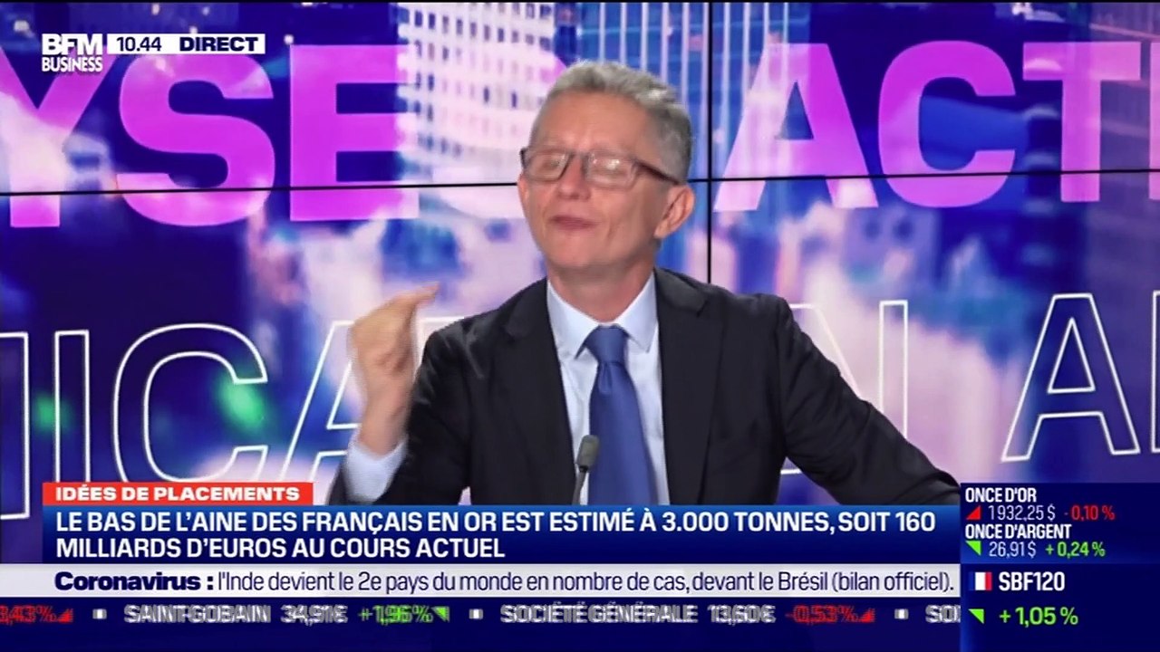 Idées de placements: L'or est-il toujours une valeur refuge ? - 07/09