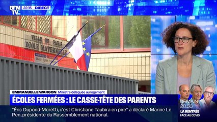 Écoles fermées: le casse-tête des parents - 06/09