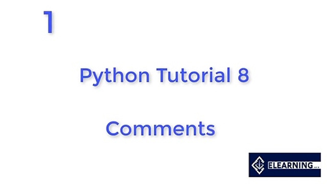 Comments in Python _ Python tutorial 8 (1)_1