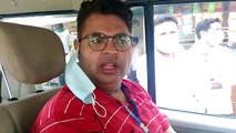 सीतापुर: पूर्व मंत्री अभिषेक मिश्रा को लखीमपुर जाने से रोका गया