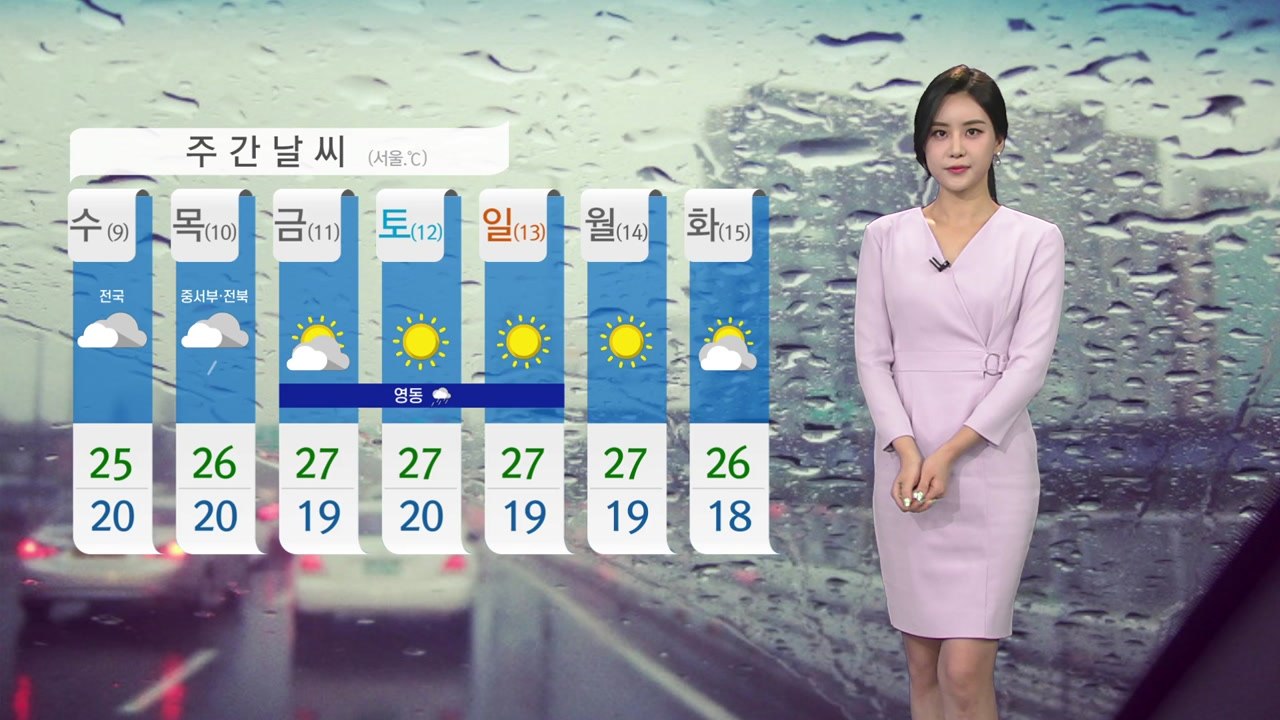[날씨] 태풍 '하이선' 내륙 관통...밤 9시 소멸 전망 / YTN