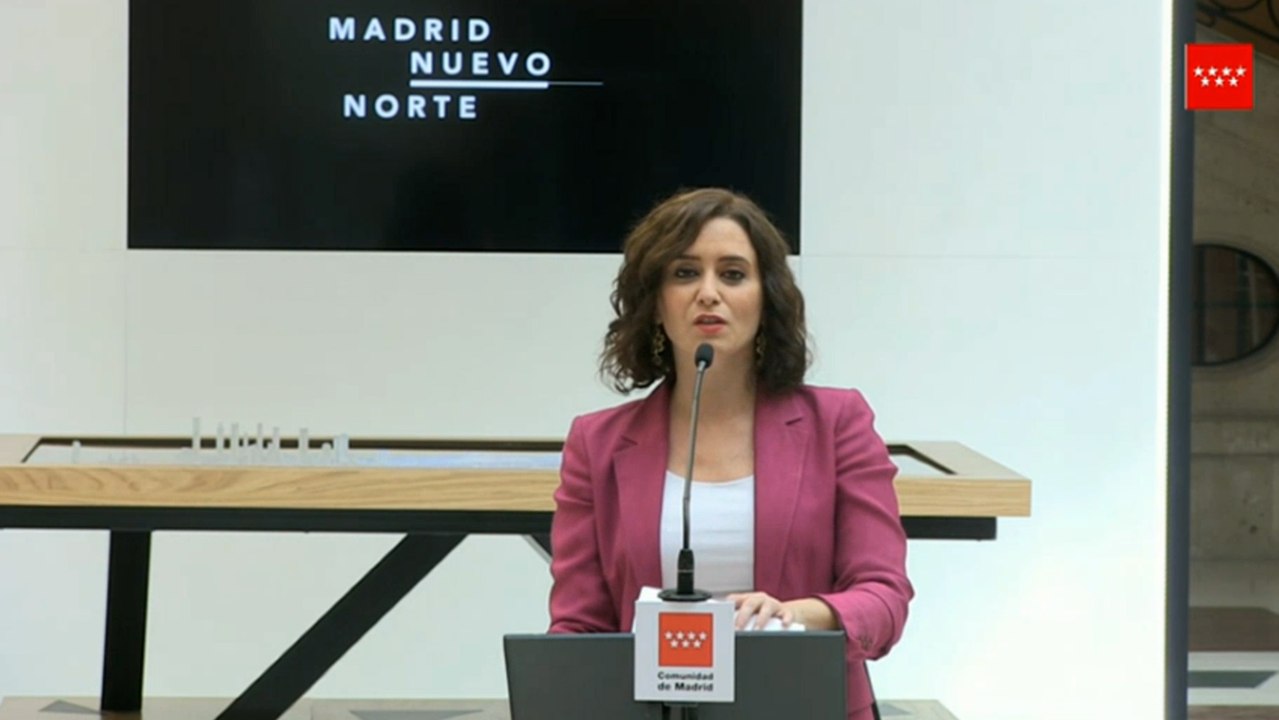 Ayuso destaca que Madrid Nuevo Norte supone "certidumbre en momentos complicados"