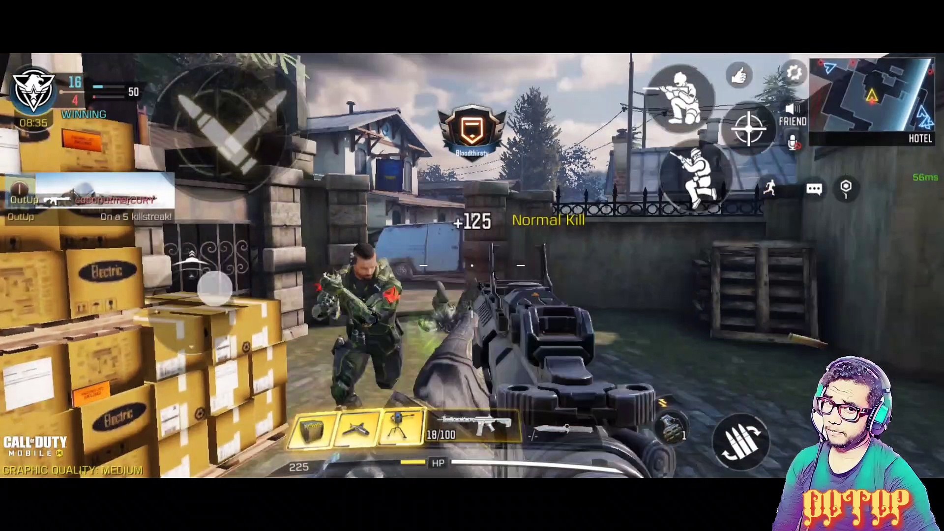 Cod Callofduty Call Of Duty Mobile Pro Kill Technique Ranked Match Standoff Map Outup Gaming Video Dailymotion