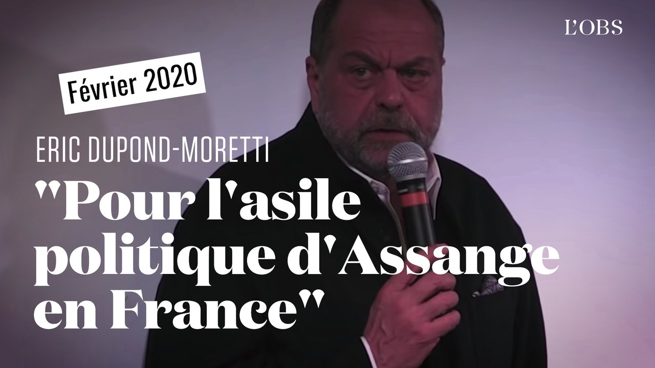 Quand Eric Dupond-Moretti défendait Julian Assange, avant d'être nommé Garde des Sceaux