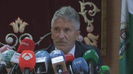 Marlaska atribuye a la desesperación de los narcos su violencia