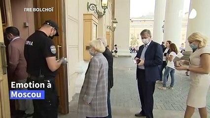 Le théâtre Bolchoï de Moscou rouvre ses portes avec "Don Carlos"