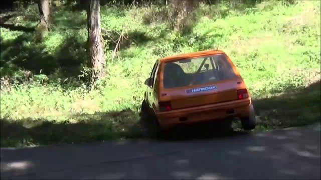 PEUGEOT 205 RALLYE passage limite -vidéo lulu du jura