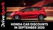 Honda Car Discounts In September 2020 | Benefits, Bonuses & Other Offers Explained