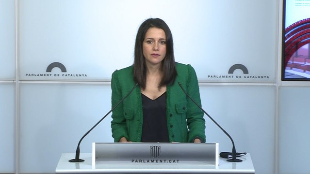 Arrimadas pide al constitucionalismo que reaccione