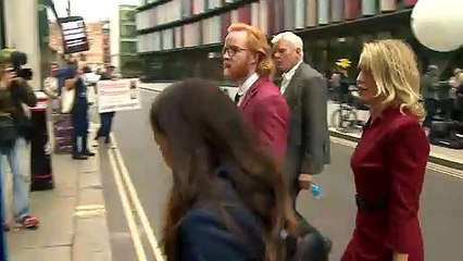 Julian Assange’s fiancée arrives for extradition hearing