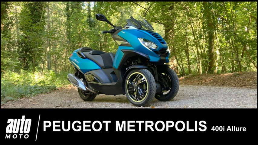 Peugeot Metropolis 400i Allure 2020 Essai POV...
