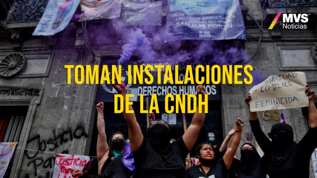 Toman instalaciones de la CNDH