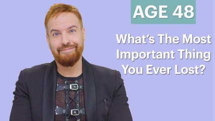 70 Men Ages 5-75: What Is The Most Important Thing You Ever Lost?