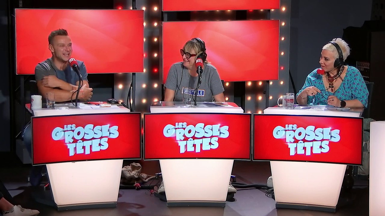 Jeanfi Janssens apprend des choses avec les Grosses Têtes Vidéo