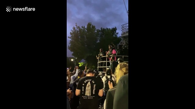 Daniel Prude death: Brother addresses crowd at Rochester protest