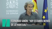 El comentario de Fernando Simón al empezar la rueda de prensa