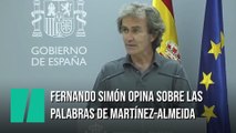 Fernando Simón opina sobre las palabras de Martínez-Almeida