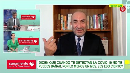 ¿Si tengo Covid-19 no me puedo bañar? | Sanamente con el Doctor Elmer Huerta (HOY)