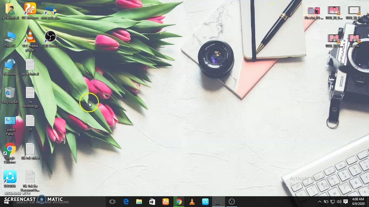 Par 6 | How To Record Screen On Pc Laptop Without Watermark in 2020 | Cumputer Free Screen Recorder Software