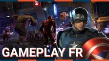 IRON MAN, CAPTAIN AMERICA... AVENGERS présente du combat ! GAMEPLAY PC PS4 XBOX ONE