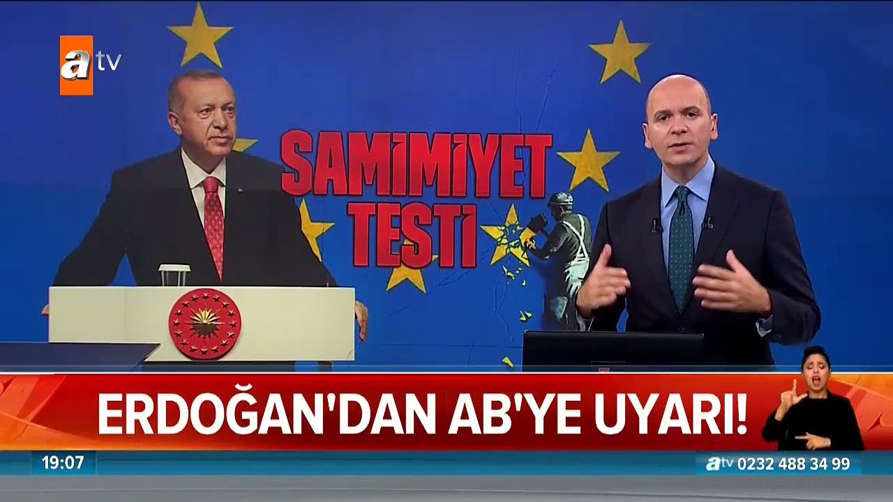 Erdoğan'dan AB'ye uyarı!