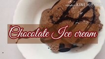how to make chocolate ice cream | Dark chocolate ice cream recipe by garima's recipe