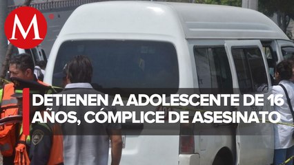 Cae cómplice de asaltante que disparó a pasajero en combi en Naucalpan