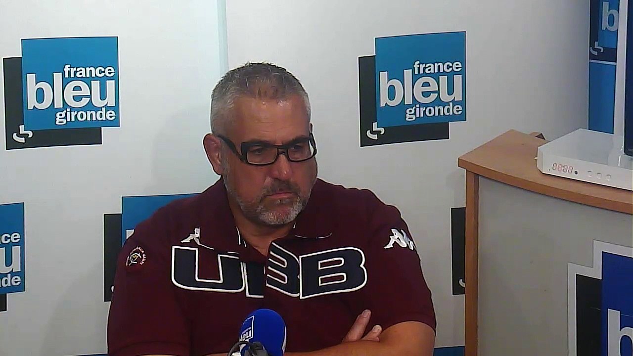 Christophe Urios, invité de 100% UBB sur France Bleu Gironde