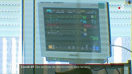 Coronavirus : des services de réanimation sous tension