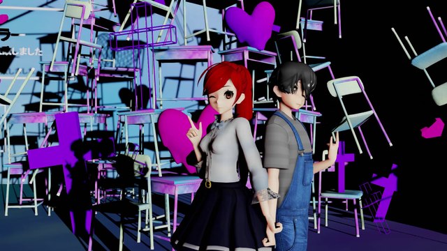 【MMD x UTAUカバー】Gimme×Gimme 「八王子P × Giga feat. Lara Haruno・Lars Haruno