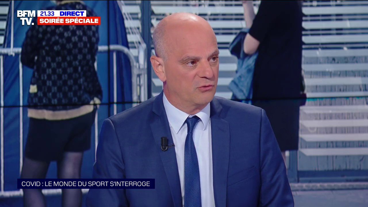 Jean-Michel Blanquer: "Une aide de 120 millions d'euros" sera débloquée pour le sport, "dont une partie ira aux clubs amateurs"