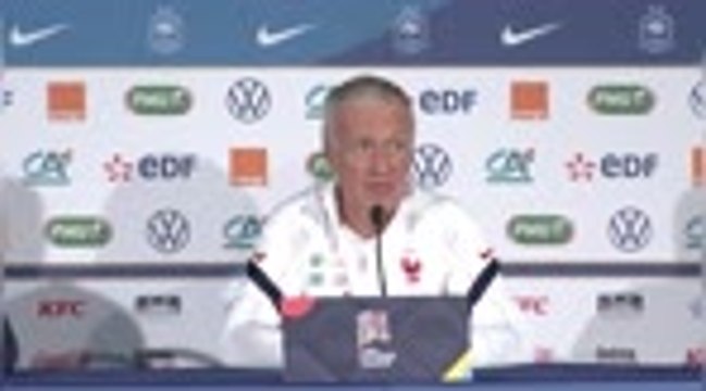 France - Deschamps : “Martial est polyvalent”